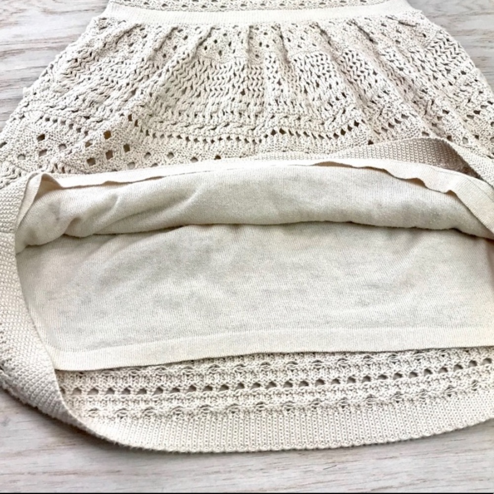 TIBI Crochet Cream Dress - Picture 5 of 7
